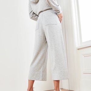Quince SuperSoft Fleece Wide Leg Pants